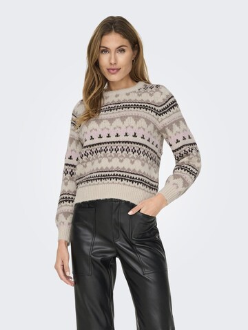 Pullover 'ONLMONTANA' di ONLY in grigio: frontale