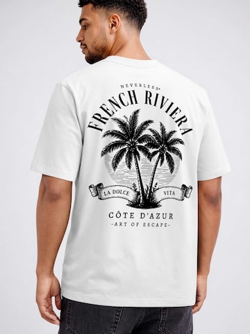 Neverless Shirt 'French Riviera' in White