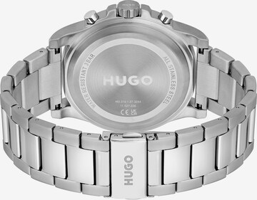 HUGO Analoguhr in Silber