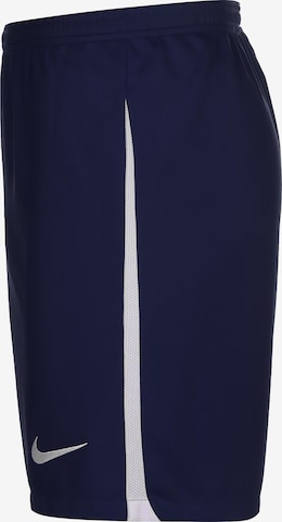 NIKE Regular Workout Pants 'League' in Blue