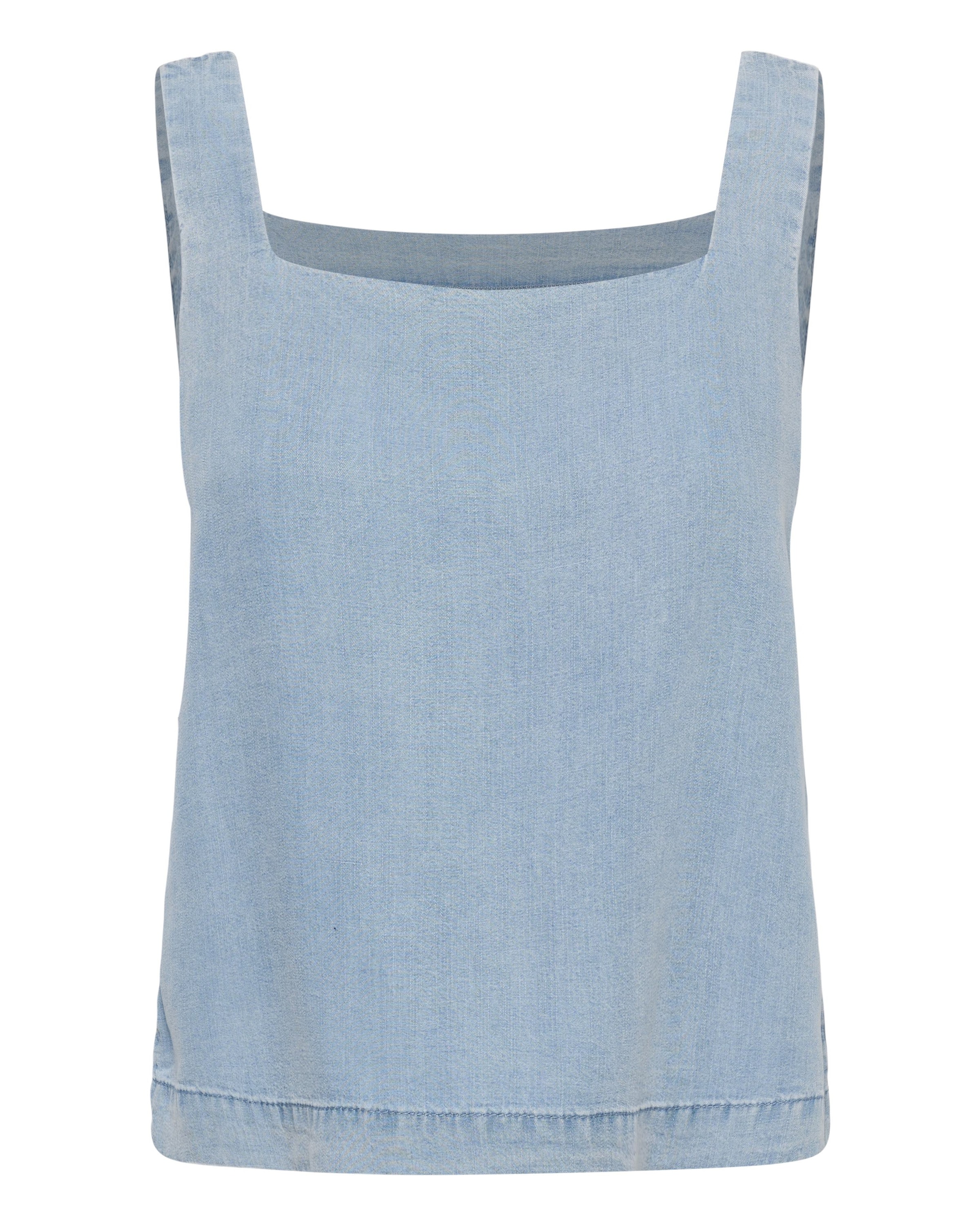 My Essential Wardrobe - Blusa em azul: frente