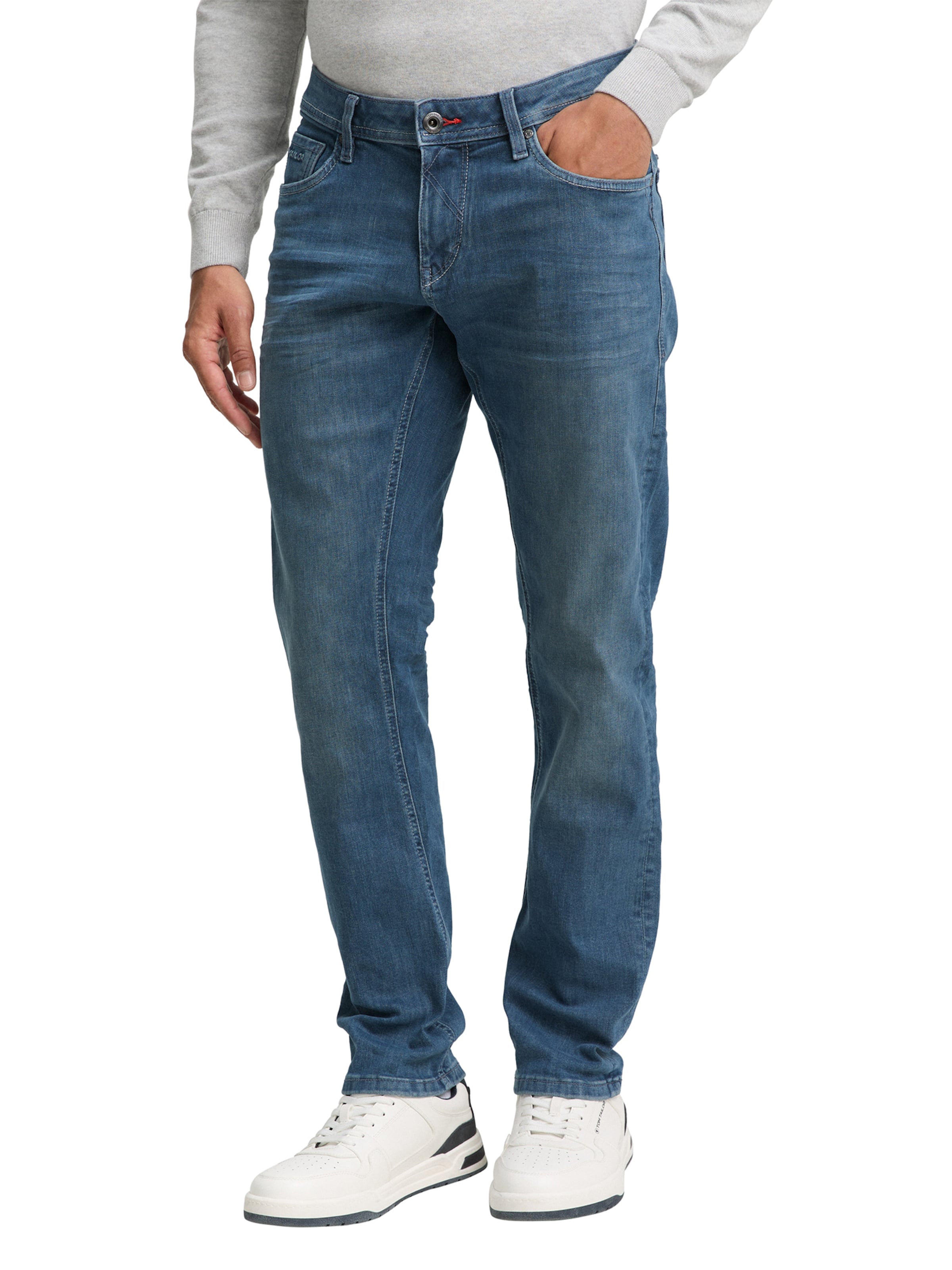 TOM TAILOR Tapered Jeans 'Curt' in Blau: Vorderseite
