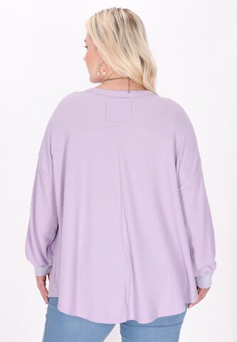 T-shirt IZIA en violet