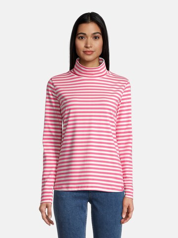 salzhaut Shirt 'NÖßEN' in Roze: voorkant