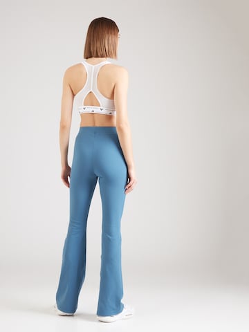 ADIDAS SPORTSWEAR Расклешенный Спортивные штаны в Синий: сзади