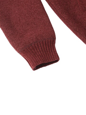 ALLTHEMEN Knit Cardigan 'Flausch' in Red