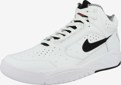 Nike Sportswear Hög sneaker 'AIR FLIGHT LITE' i svart / vit, Produktvy