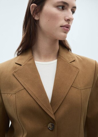 MANGO Blazer 'WENDY' in Braun