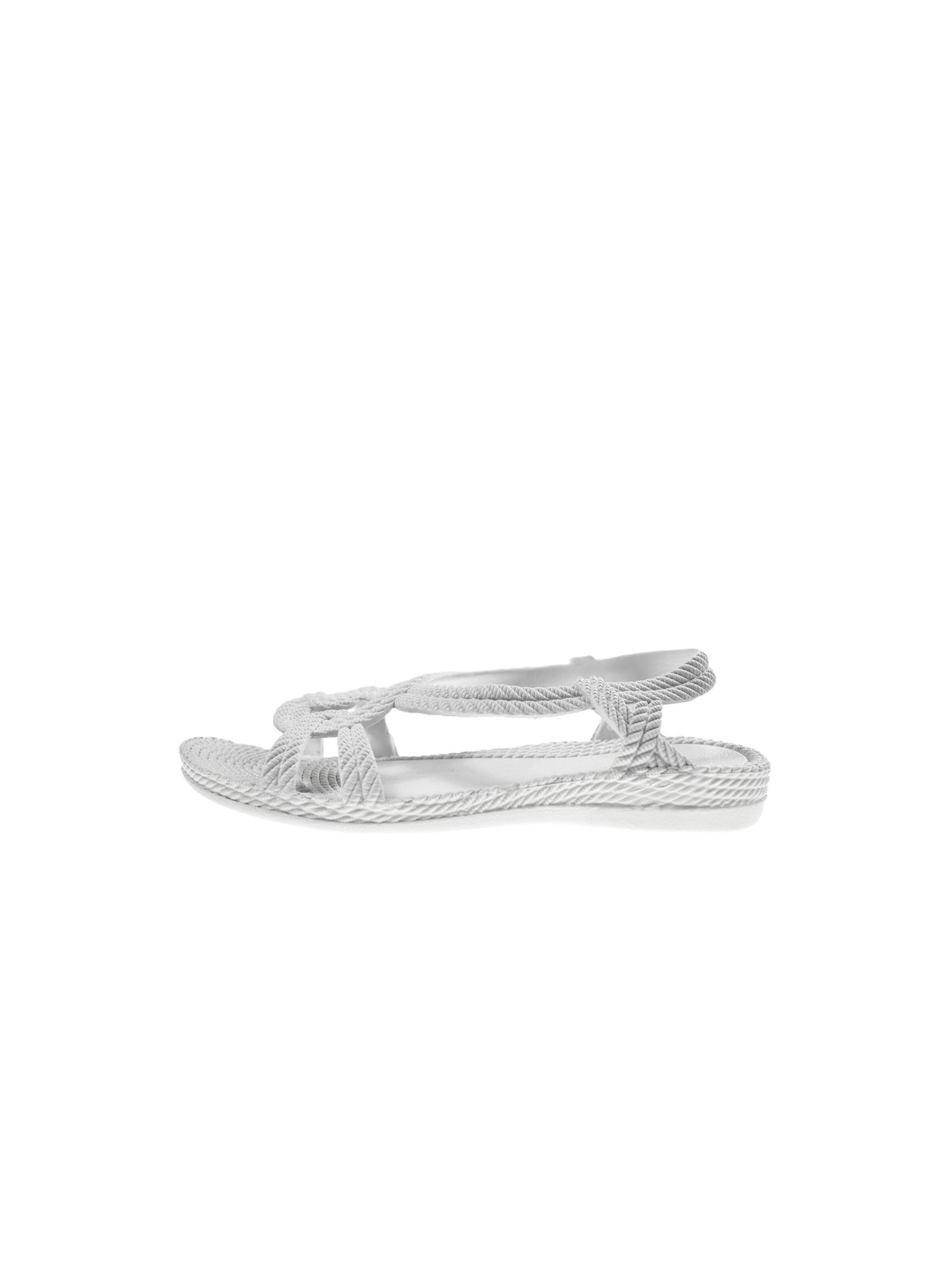 Brasileras - Sandalias 'Esmirna' en blanco: frente