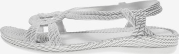 Brasileras - Sandalias 'Esmirna' en blanco: frente