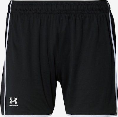 XS/įprastas ilgis dydžio Sportinės kelnės 'Challenger' iš UNDER ARMOUR, spalva – juoda / balta, Prekių apžvalga