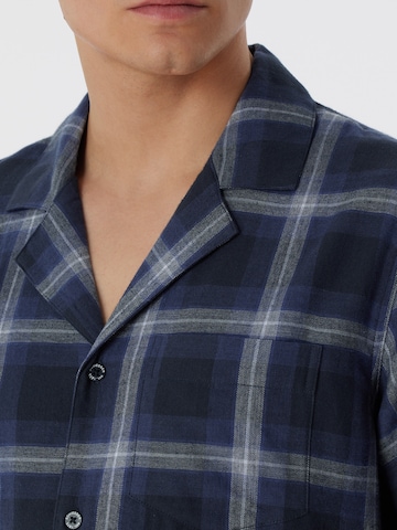 SCHIESSER Pyjama ' Warming Nightwear ' in Blau