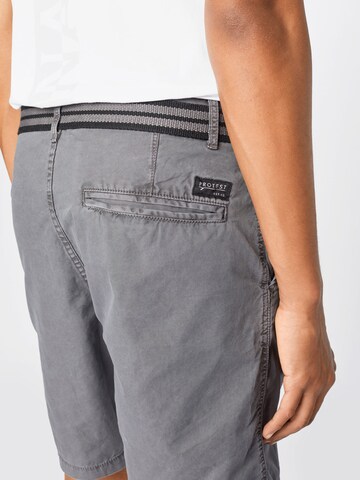 PROTEST Regular Trousers 'FAN' in Grey