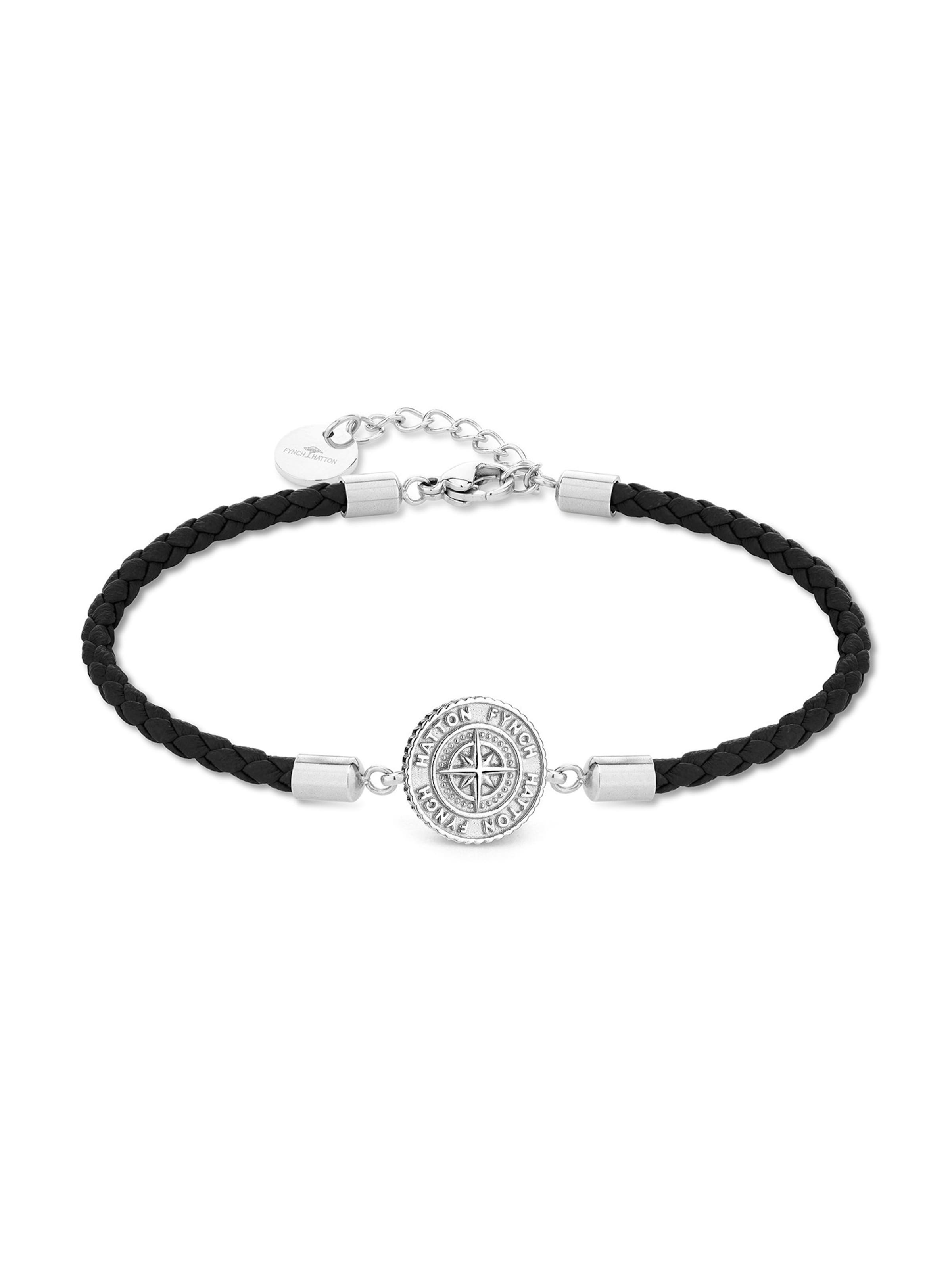 FYNCH-HATTON Armband in Silber: Vorderseite