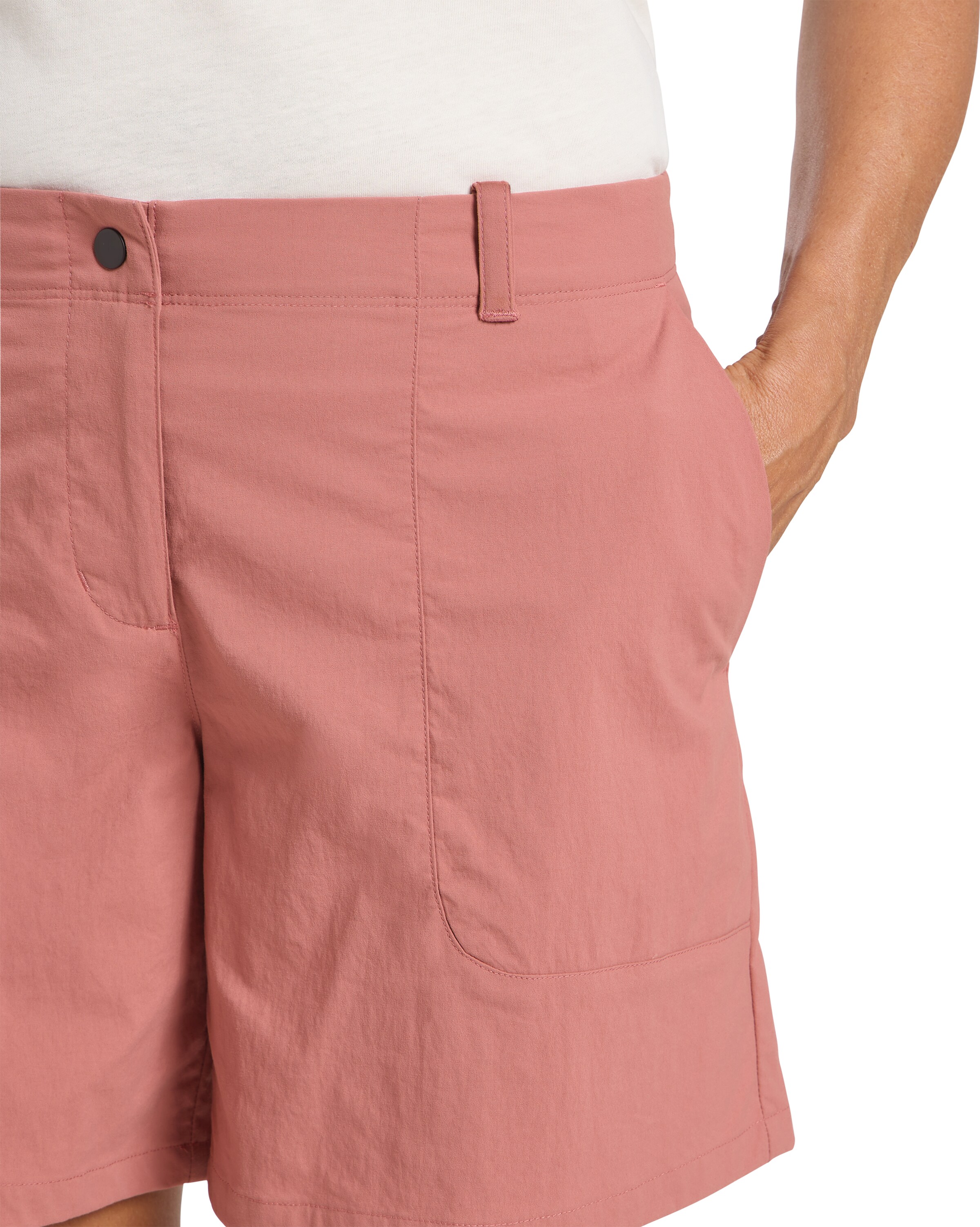 JACK WOLFSKIN Regular Outdoor Pants 'Desert' in Pink
