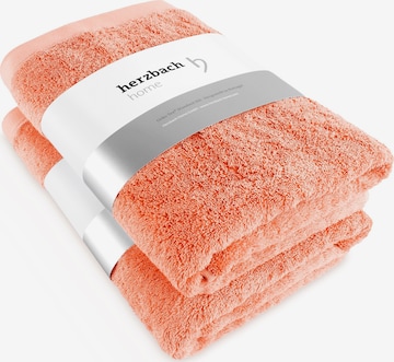 Set 'Pura' Herzbach home en orange : devant