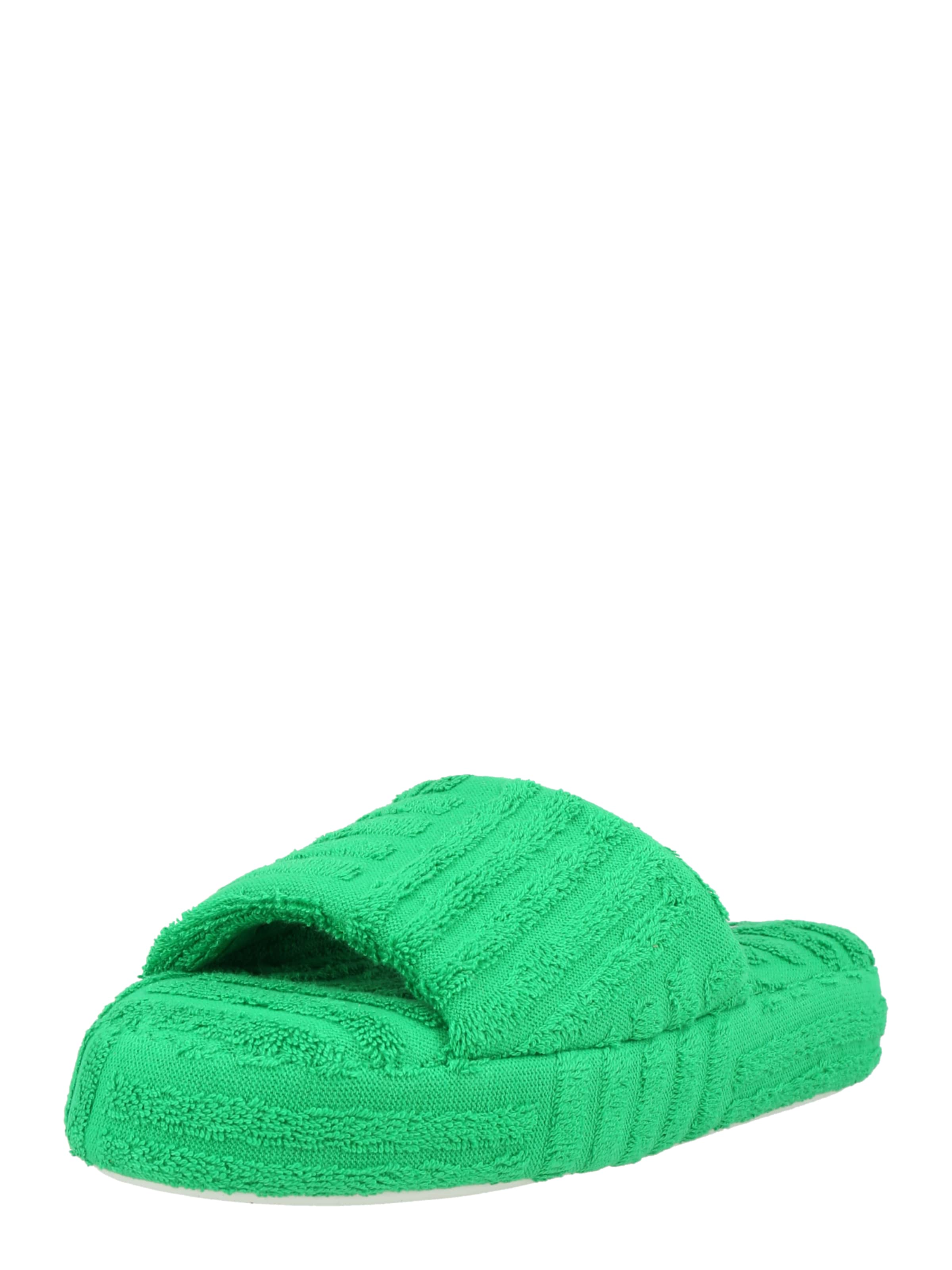 ABOUT YOU - Zapatillas de casa 'Naemi' en verde: frente