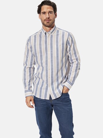 BABISTA Regular fit Overhemd 'Marinetto' in Beige: voorkant