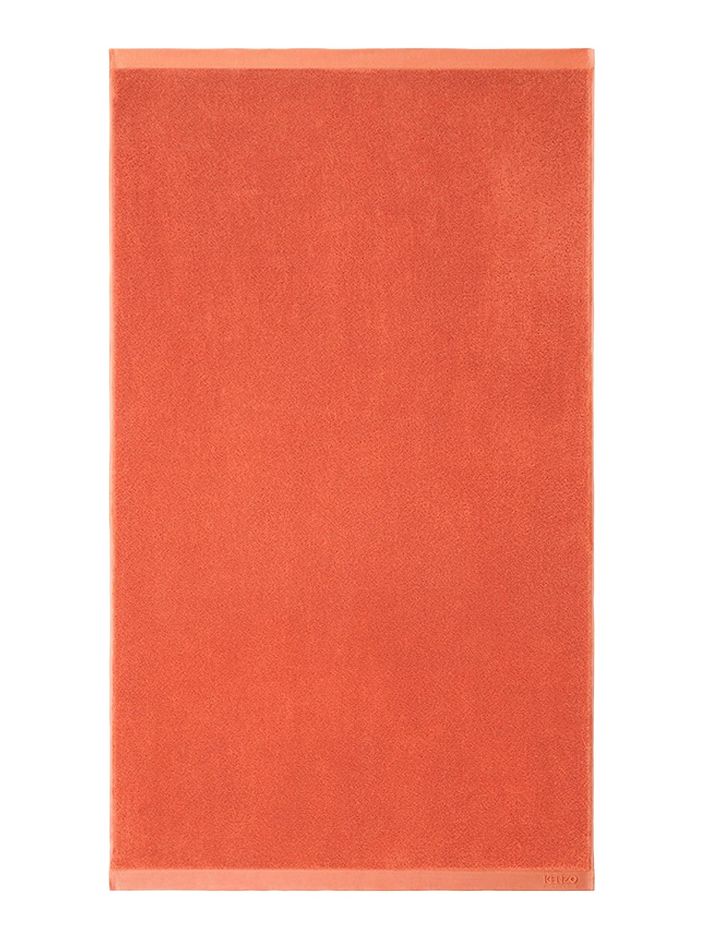 KENZO Towel 'KZICONIC' in Orange: front