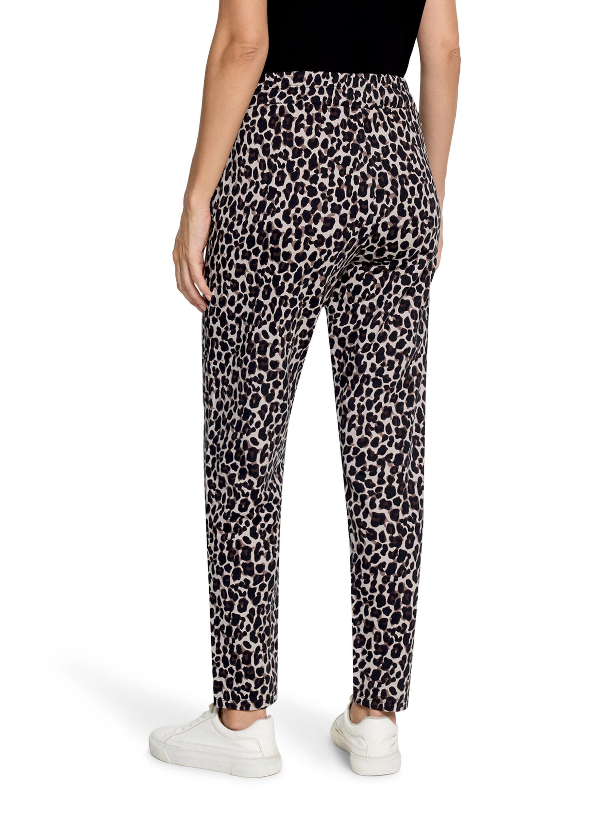 Betty Barclay Slimfit Sportbroek in Zwart