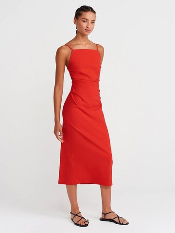 Dilvin Dress 'Midi' in Red