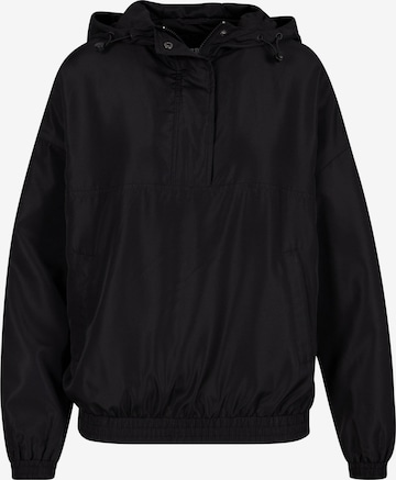 Urban Classics Between-Season Jacket in Black: front