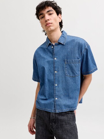 JACK & JONES Comfort Fit Hemd in Blau