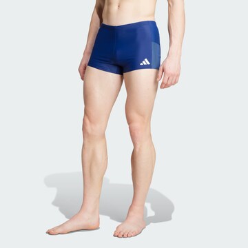 ADIDAS PERFORMANCE - Bañador deportivo en azul: frente