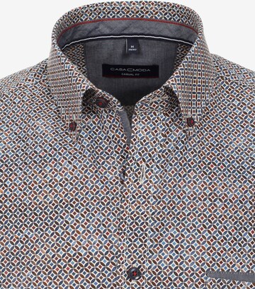 CASAMODA Regular fit Button Up Shirt in Brown