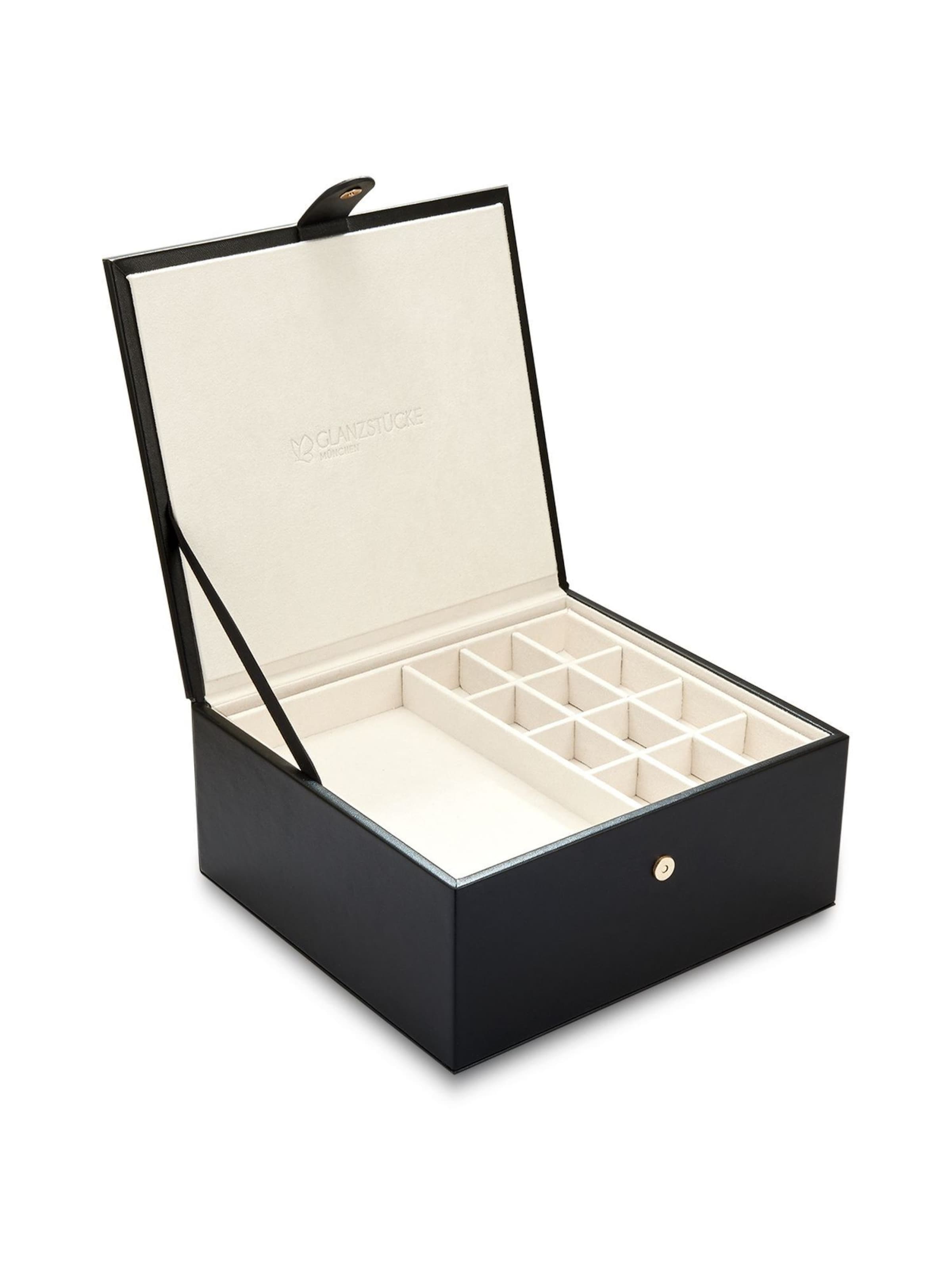 Portagioie di Glanzstücke München in nero: frontale