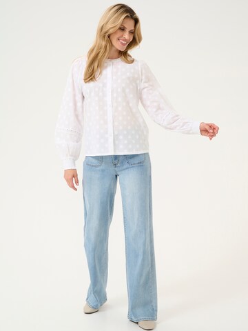 Kaffe Bluse 'Enya' in Weiß