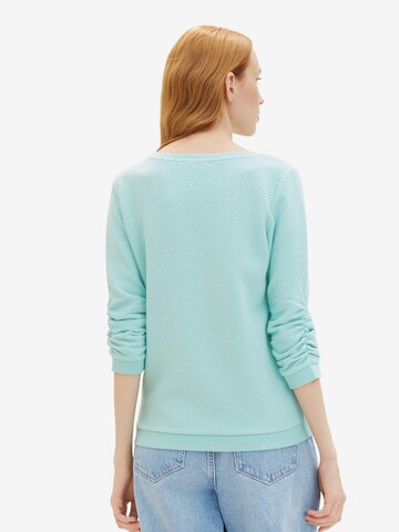 TOM TAILOR DENIM Sweatshirt in Blau