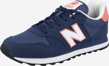 Baskets basses '500' new balance en bleu : devant