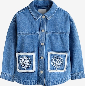 Next Välikausitakki värissä sininen: etupuoli