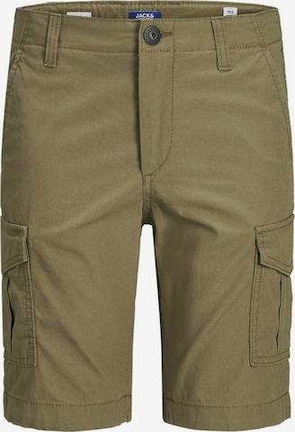 Jack & Jones Junior Regular Pants 'Charlie' in Brown: front