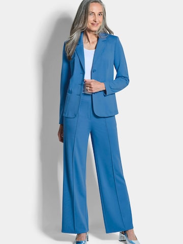 Goldner Loose fit Trousers in Blue