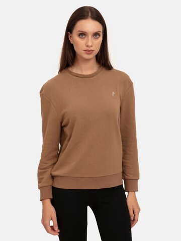 Jacey Quinn Sweatshirt in Blue: front