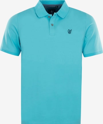 HAJO Shirt 'Basic Piqué-Poloshirt' in Blau: Vorderseite