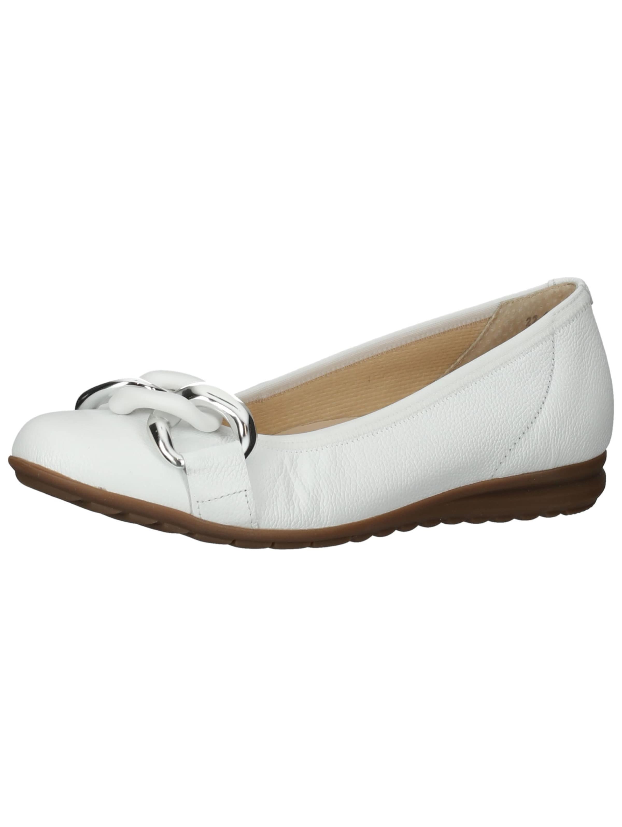 GABOR Ballerina in Weiß: Vorderseite