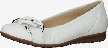 GABOR Ballerina in Weiß: Vorderseite