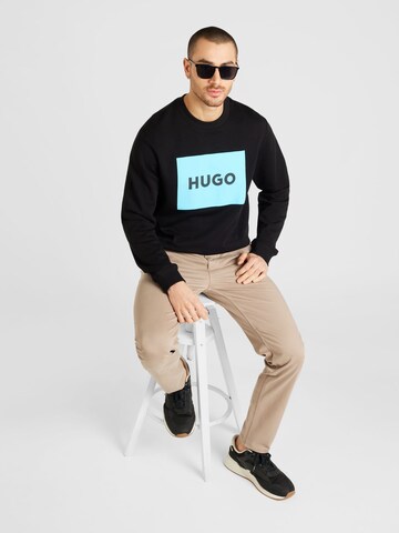 HUGO Sweatshirt 'Duragol222' i sort