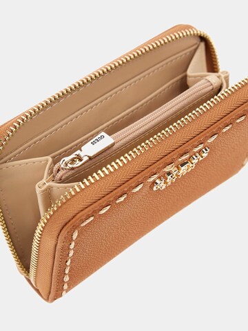 GUESS Wallet 'Nastra' in Brown