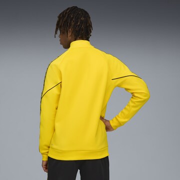 PUMA Sportsweatvest 'Borussia Dortmund King Anthem' in Geel