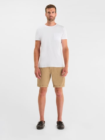 Regular Pantalon Le Temps Des Cerises en beige
