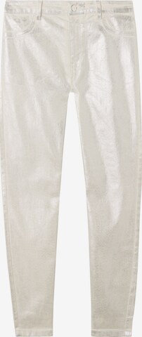 CALZEDONIA Pants 'Laminate' in White: front
