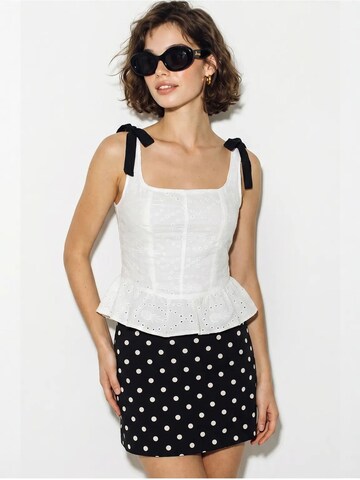 Bianco Lucci Blouse 'Blusen' in Wit