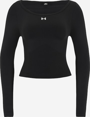 UNDER ARMOUR Performance Shirt 'Train' in Black: front