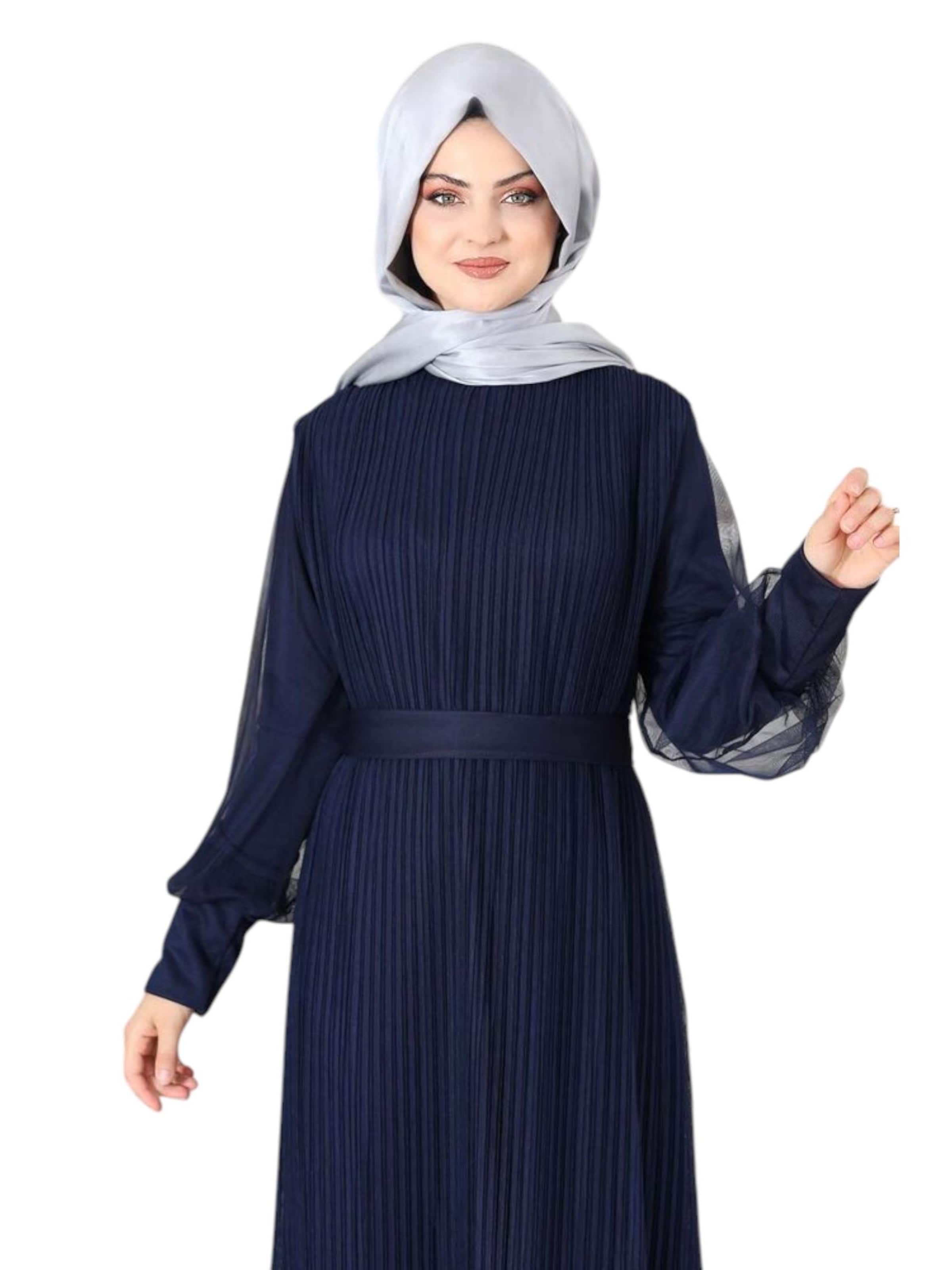 fashionshowcase Abendkleid 'BEGÜM'‌‌‌‌‌‌ in Blau