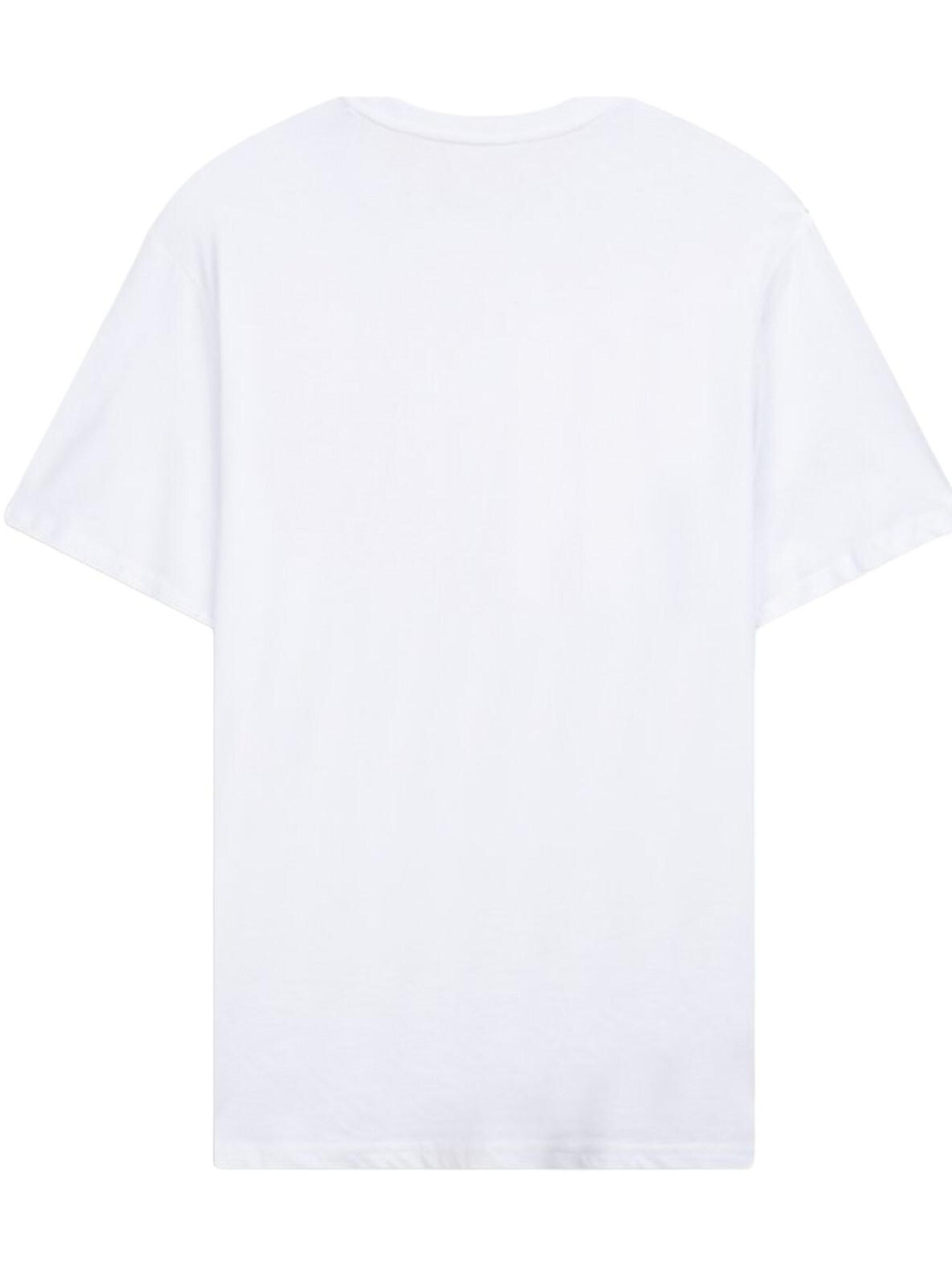 LTB Jeans Shirt 'Relaxed Print T-Shirt'‌‌ in Weiß