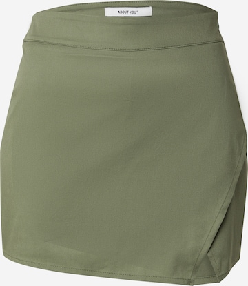 Pantalon 'Emma' ABOUT YOU en vert : devant